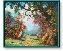 James Coleman art print: Pooh's Afternoon Nap