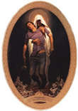 Forgiven collector plate by Thomas Blackshear