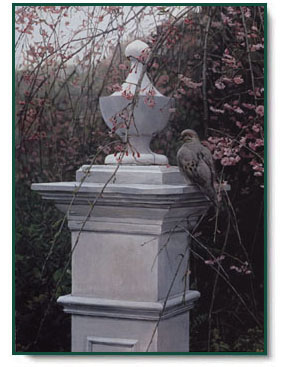 Terry Isaac - Garden Tapestry Mourning Dove