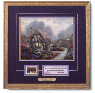 Thomas Kinkade - Chandler's Cottage - open edition inspirational art print