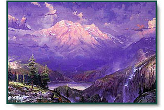 Thomas Kinkade - Twilight Vista