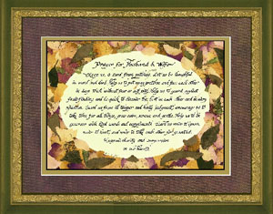 A Prayer for Husband and Wife by Candy Roe